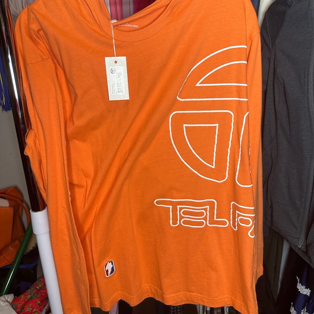 Telfar Orange Sweatshirt